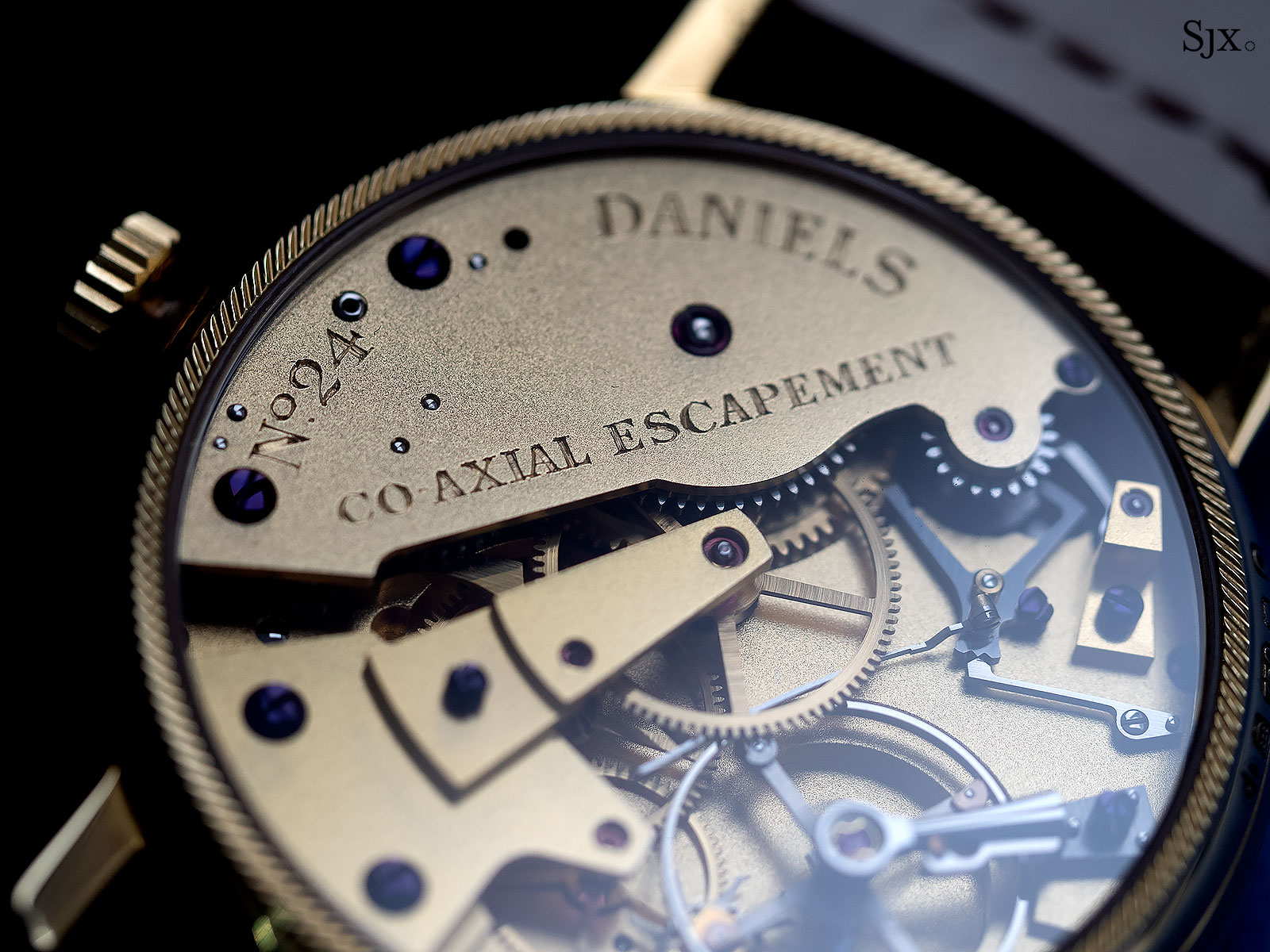 George Daniels co-axial